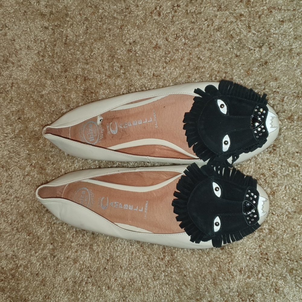 COPY - Jeffrey Campbell Leon The Lion Flats sz 9